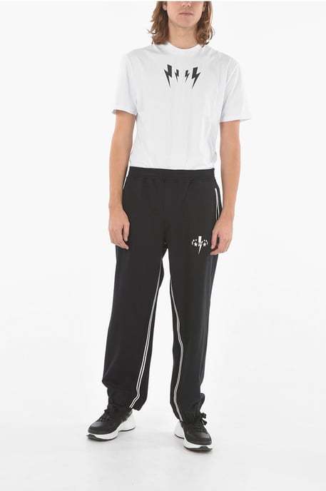 JAMES HARDEN Baggy-Jogginghose mit BOLT STAR-Aufdruck in Schwarz - Image 4