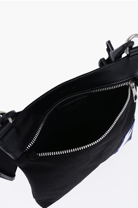 Nylon-Sacoche mit abnehmbaren Trägern in Schwarz - Image 4