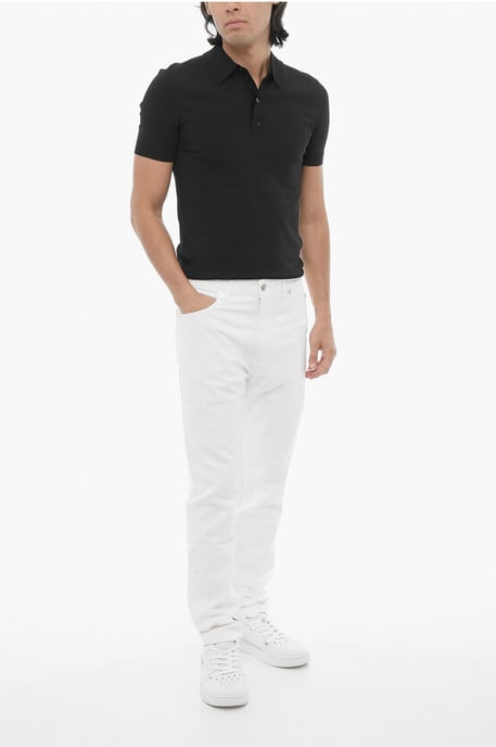 Skinny Fit NICK 5-Pocket-Hose in Weiß - Image 4