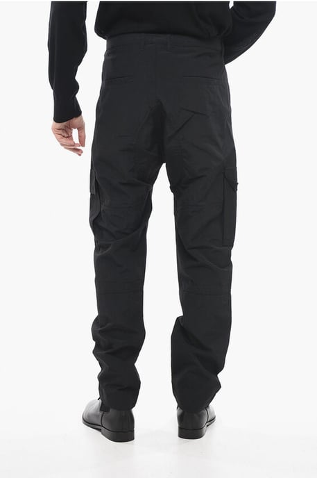 Nylon-Cargohose in Schwarz - Image 3