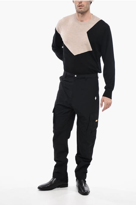 Nylon-Cargohose in Schwarz - Image 4