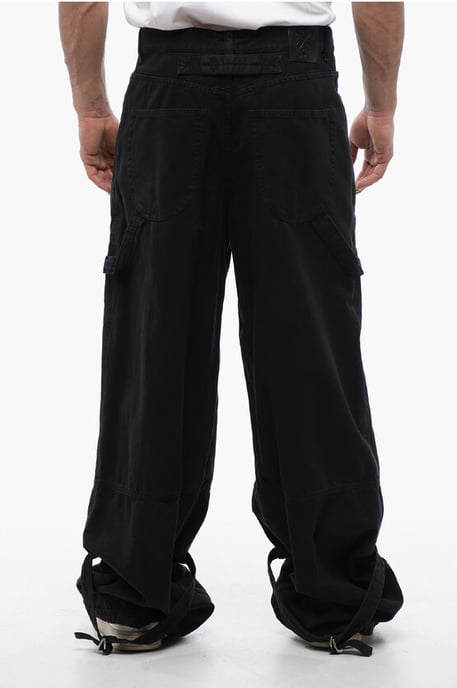 Relaxed Fit GARMDYED CARPENTER Cargo-Jeans 32 cm in Schwarz - Image 2