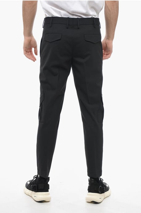 Skinny Fit-Cargohose NATE in Schwarz - Image 2