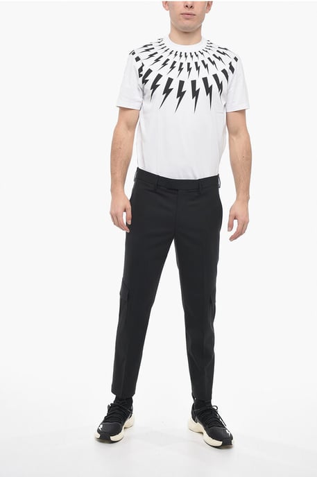 Skinny Fit-Cargohose NATE in Schwarz - Image 4