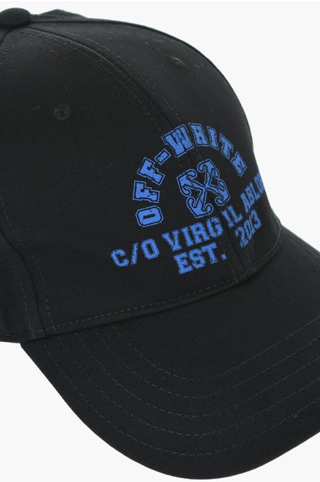Einfarbige Kappe mit kontrastierendem Logo in Schwarz - Image 2