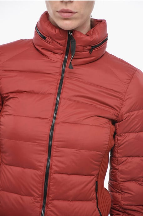 TECH SHORT Daunenjacke mit versteckter Kapuze - Image 3