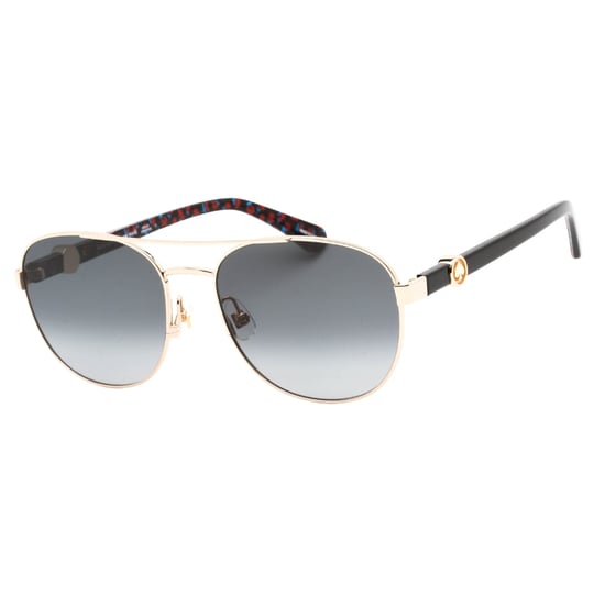 Kate Spade - Raglan-Sonnenbrille mit Goldrahmen und grau getönten Gläsern - Image 1