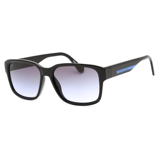Calvin Klein - Sonnenbrille mit schwarzem Rahmen und grau-violetten Verlaufsgläsern - Image 2