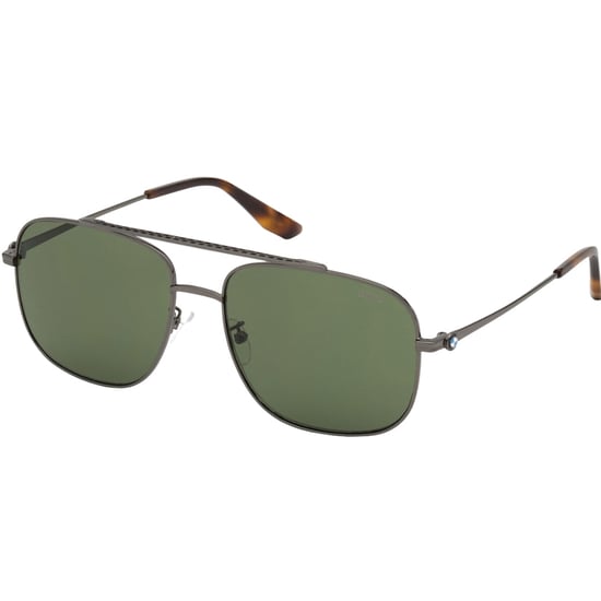 BMW - Sonnenbrille mit glänzendem Gunmetal-Rahmen und grünen Gläsern - Image 2