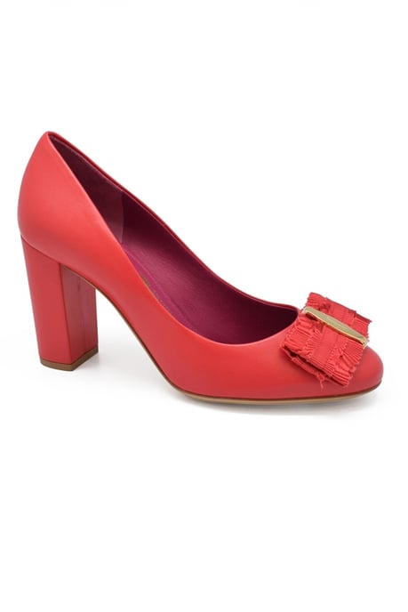 Salvatore Ferragamo Elinda Pumps Rosa - Image 3