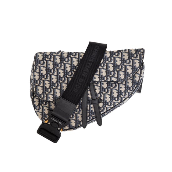 Dior Oblique Jacquard-Satteltasche – 20er - Image 2