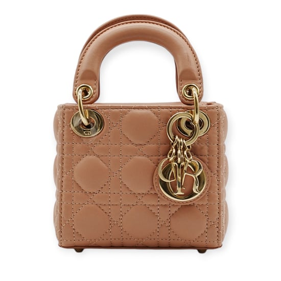 Dior Pink Micro Lady Dior Schultertasche – 20er - Image 1