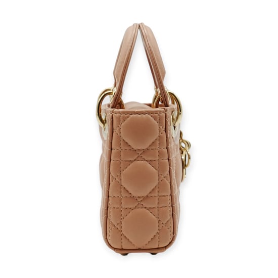Dior Pink Micro Lady Dior Schultertasche – 20er - Image 3