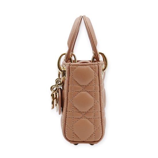 Dior Pink Micro Lady Dior Schultertasche – 20er - Image 4