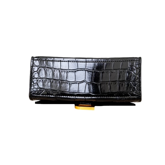 Balenciaga Hourglass XS Tasche mit Krokodilprägung – 20er - Image 6