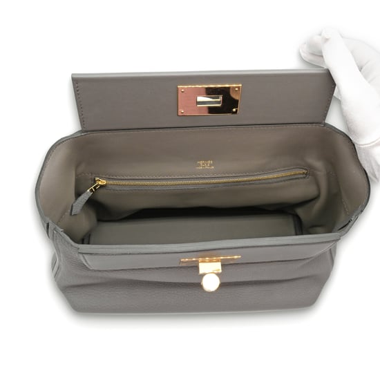Hermès 24/24 Etain Togo Ledertasche – 10er Jahre - Image 4