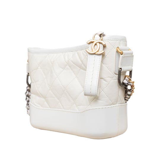 Chanel Gabrielle Hobo-Tasche aus gestepptem Leder – 10er - Image 2