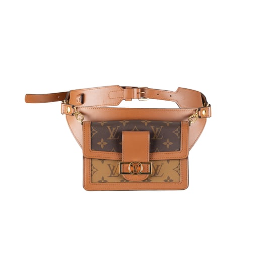 Louis Vuitton Dauphine-Gürteltasche aus Canvas mit Monogramm auf der Rückseite – 10er - Image 1