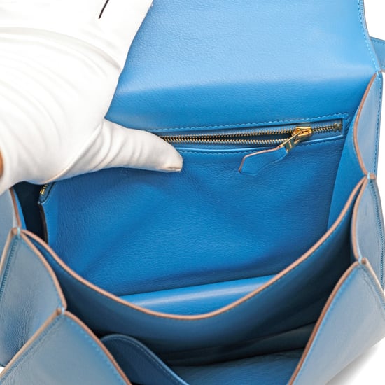 Hermès Constance 24 Blaue Sansibar Evercolor Ledertasche - 10er - Image 5