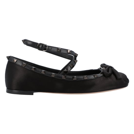 Valentino Rockstud Ballerinas Schwarz - Image 6