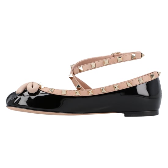 Valentino Rockstud Ballerinas Schwarz - Image 2