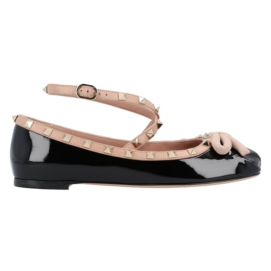 Valentino Rockstud Ballerinas Schwarz - Image 6