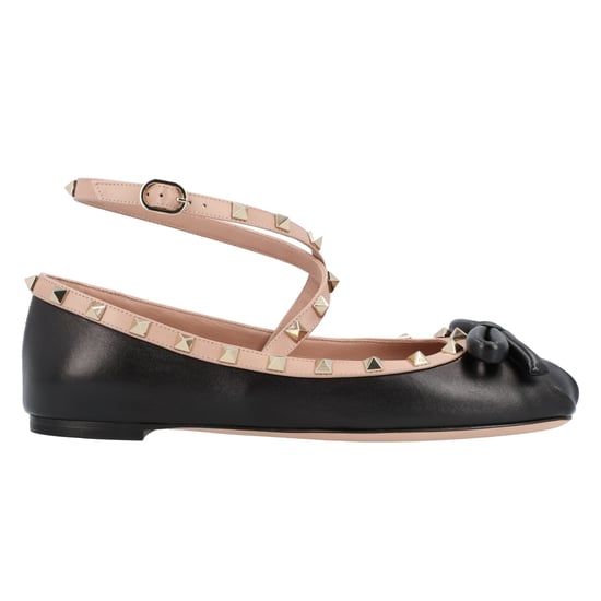 Valentino Rockstud Ballerinas Schwarz - Image 5