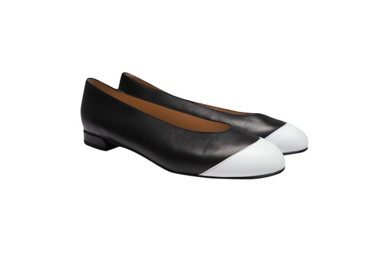 Stuart Weitzman Ballerinas aus schwarzem Leder - Image 6