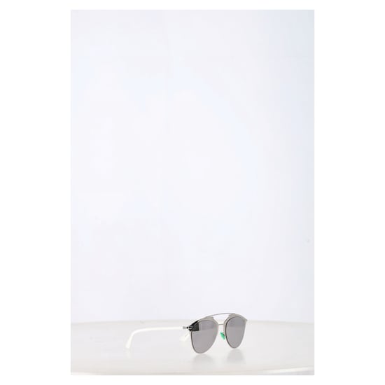 Dior Reflected Piloten-Sonnenbrille aus silbernem Metall - Image 6