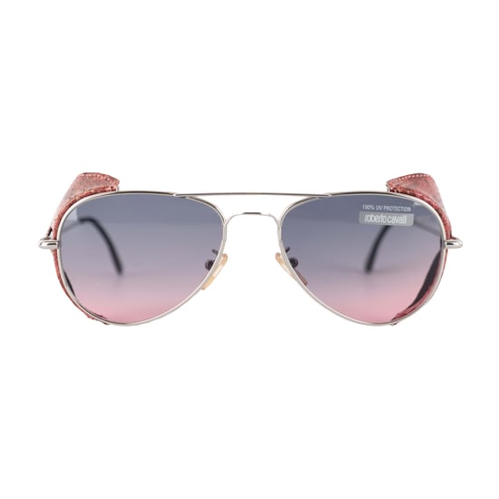 Roberto Cavalli Aviator-Schlangenleder-Sonnenbrille - '10er - Image 1