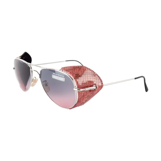 Roberto Cavalli Aviator-Schlangenleder-Sonnenbrille - '10er - Image 2