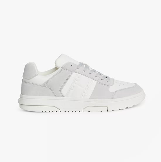 Tommy Hilfiger Die Brooklyn Wildleder Herren Sneaker Hellgrau - Image 1