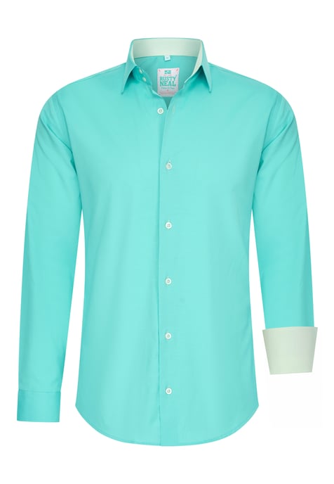 Pastell Hemd S - 6XL Slim Fit Cotton-Stretch - Image 1
