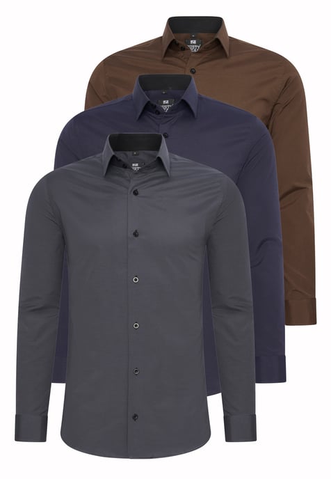 3er Set Business Hemd - Image 1