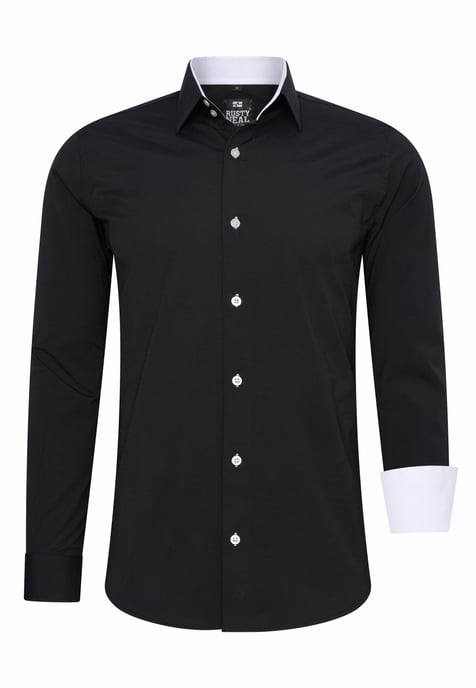 Business Hemd S - 6XL Slim Fit Premium Cotton-Stretch - Image 1