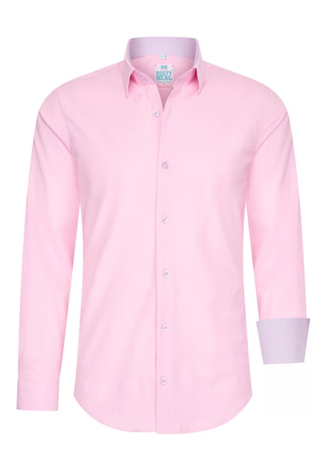 Pastell Hemd S - 6XL Slim Fit Cotton-Stretch - Image 1