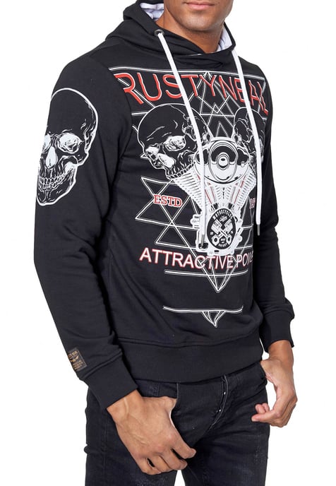 Sweatshirt mit Rocker-Print - Image 3