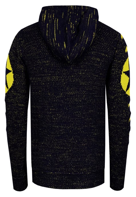 Grobstrick Comic Kapuzen-Pullover - Image 2