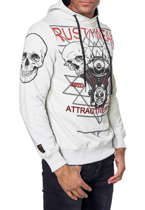 Sweatshirt mit Rocker-Print - Image 3