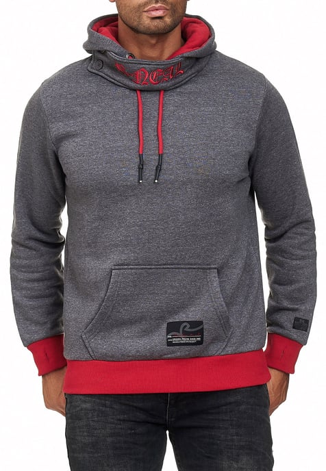 Stehkragen Sweatshirt mit Kapuzen - Image 3