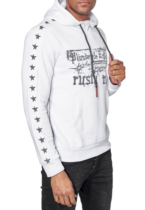Sweatshirt mit Kapuze und Front Print - Image 3