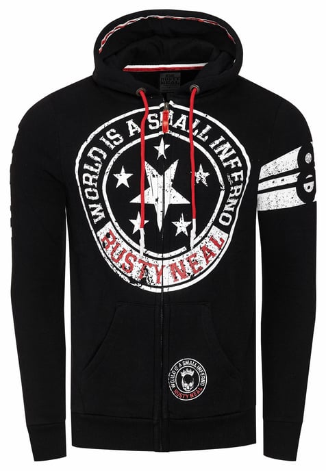 Sweat Jacke mit Front-Prints - Image 1