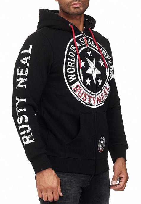 Sweat Jacke mit Front-Prints - Image 3