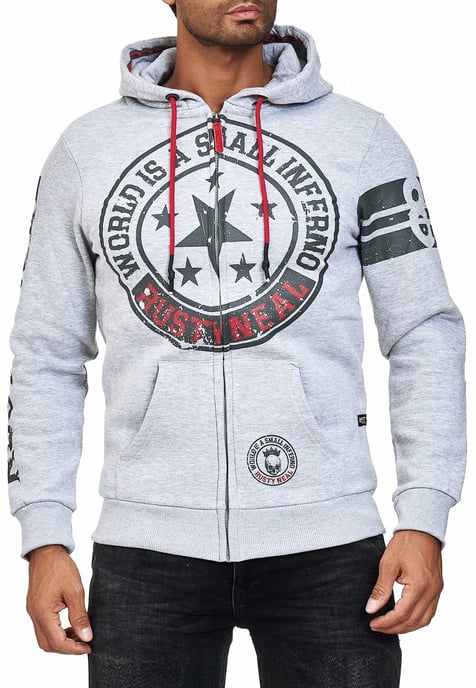Sweat Jacke mit Front-Prints - Image 3