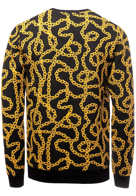 Jacquard Sweater im Iron Design - Image 2