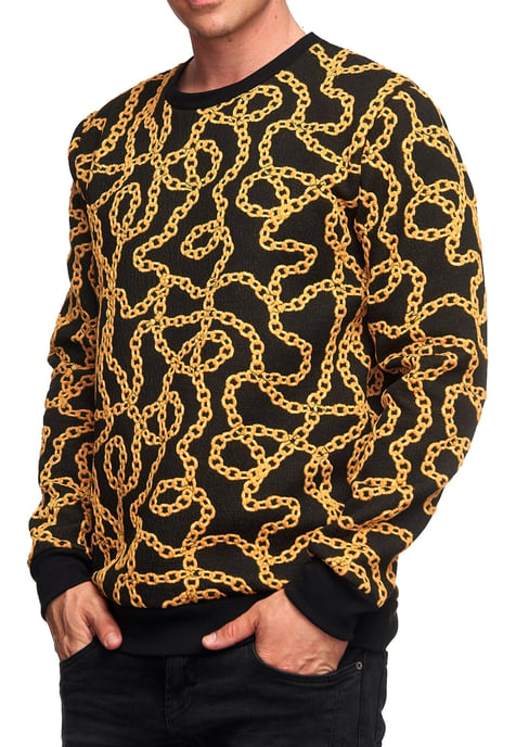 Jacquard Sweater im Iron Design - Image 3