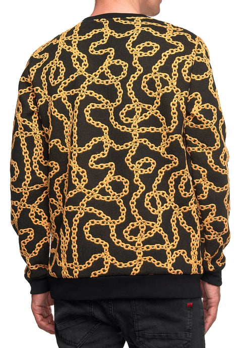 Jacquard Sweater im Iron Design - Image 4