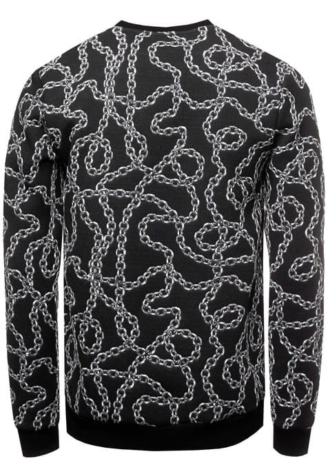 Jacquard Sweater im Iron Design - Image 2