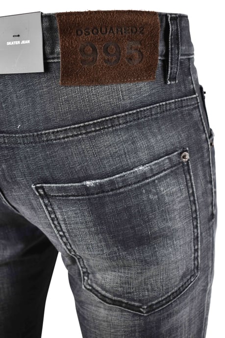 Dsquared2 Skater Jeans Schwarz - Image 4