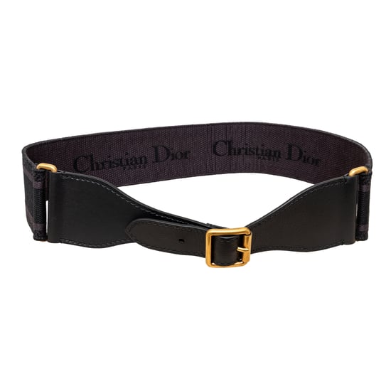 Christian Dior Breiter Canvasgürtel – 20er - Image 1